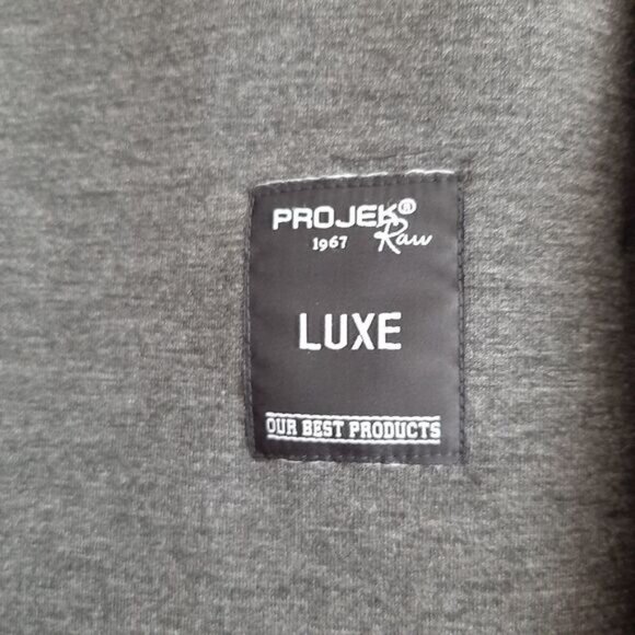 PROJEK RAW / Luxe Heathered Comfort Stretch Deconstructed Blazer Jacket Men's M - Picture 14 of 15